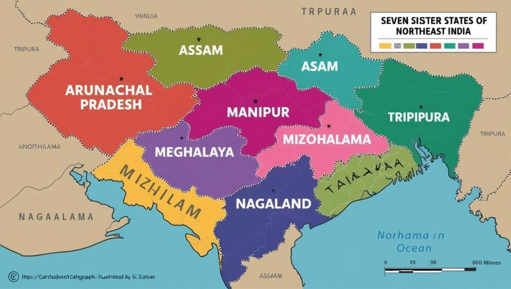 7-sister-state-india